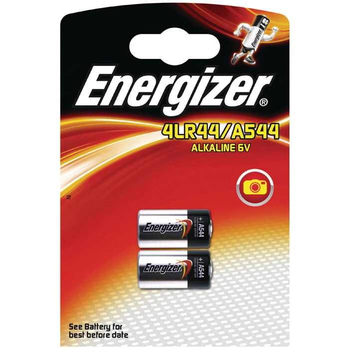 Αλκαλικές Μπαταρίες Energizer 4lr44/A 544 2τεμ Photo Coin