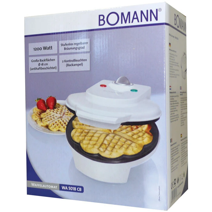 Βαφλιέρα WA 5018CB 1200W White