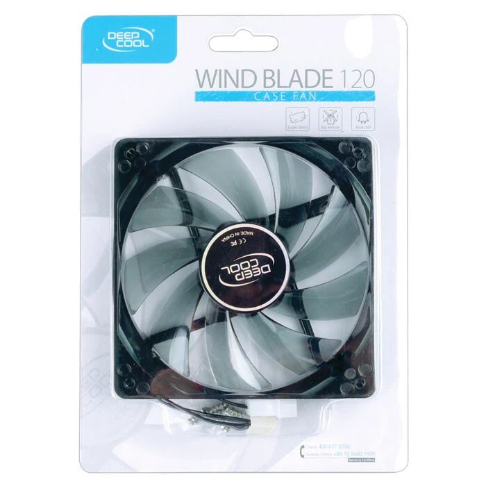 Case Fan 12cm Deepcool WINDBLADE BLUE