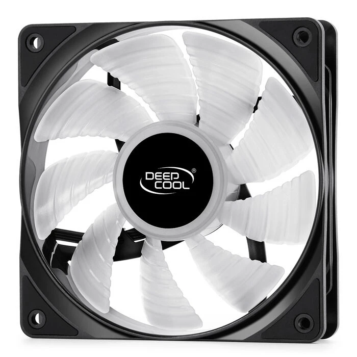 Case Fan 12 cm Deepcool RF 120 RGB Black