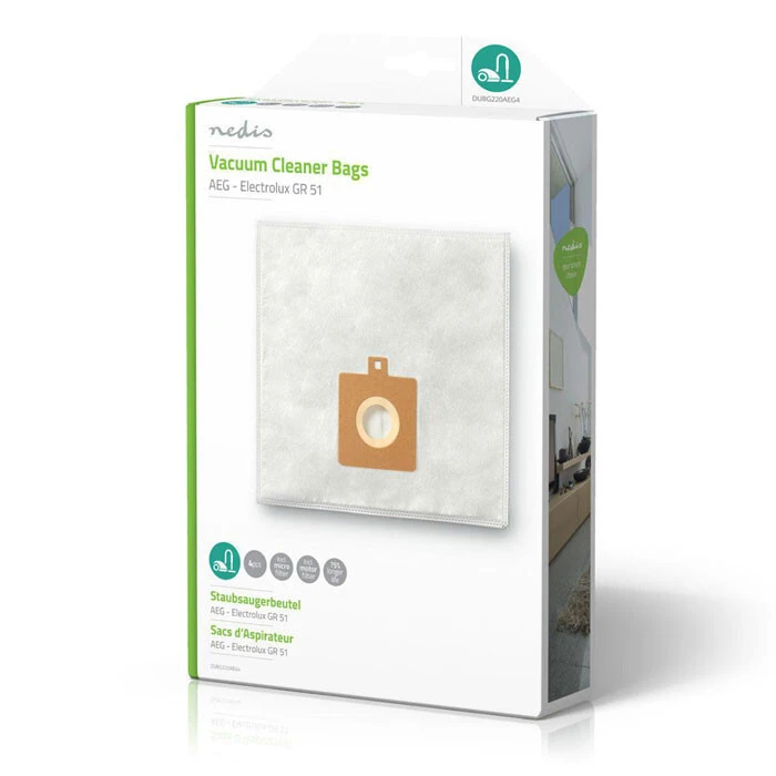 Σακούλες για ηλεκτρικές σκούπες Nedis για AEG - Electrolux GR 51,