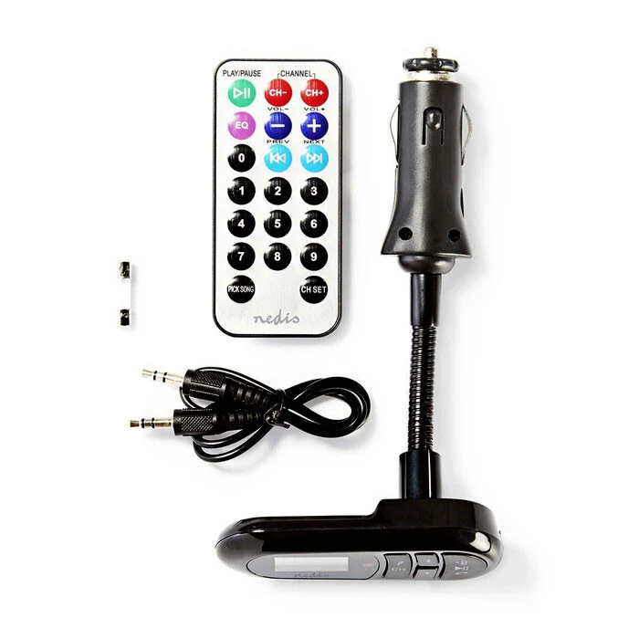 FM Transmitter Nedis CATR100BK HandsFree/Φορτιστή/Bluetooth