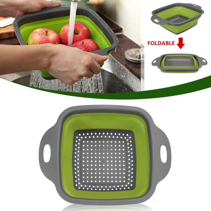 Σουρωτήρι Τροφίμων HUH-0001, γκρι-πράσινο