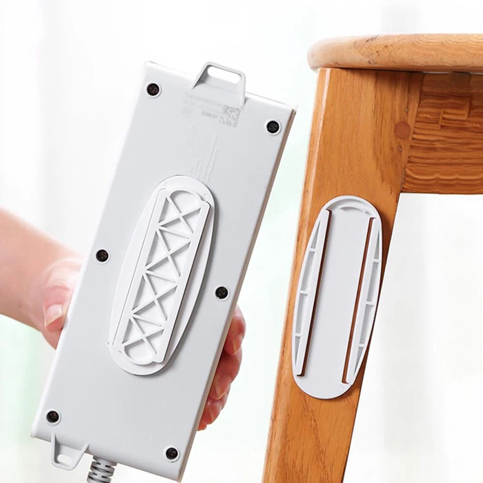 Αυτοκόλλητη Βάση HUH-0110 για Επιτοίχια Τοποθέτηση Αντικειμένων, Λευκή