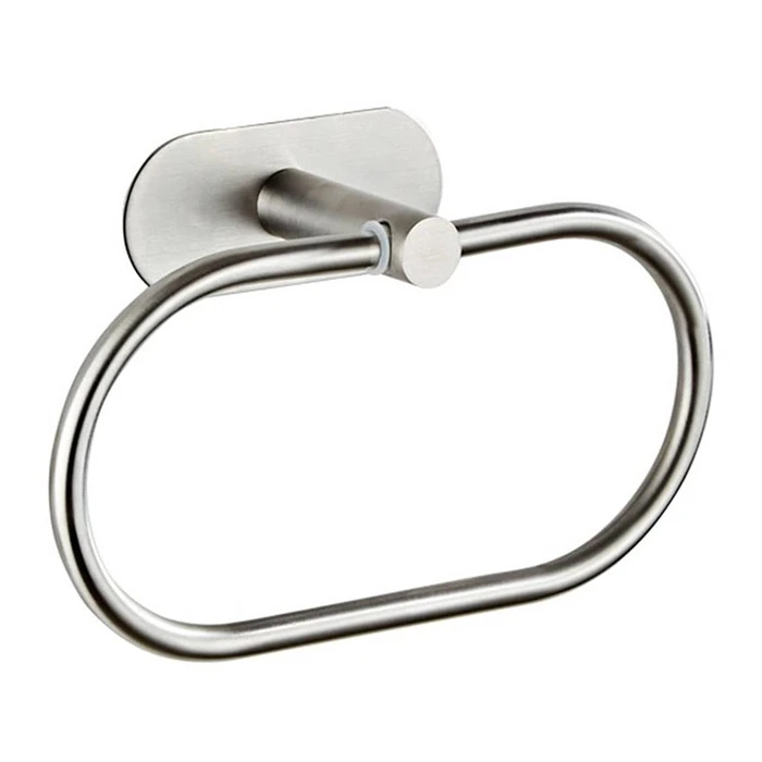 Κρεμάστρα Τοίχου HUH-0114 για Μπάνιο, Μεταλλική, 20.5Cm, Ασημί