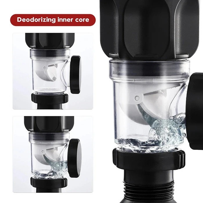 Εύκαμπτο Σιφώνι Νιπτήρα HUH-0139, Μπάνιου/Κουζίνας, Φ32Mm, Λευκό