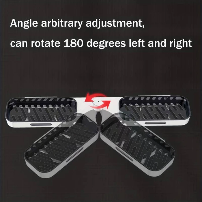 Επιτοίχια Βάση Οργάνωσης HUH-0155 για Μπάνιο-Κουζίνα, 10.3X60cm, Λευκή