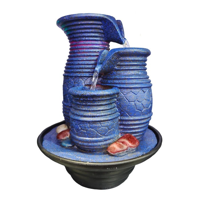 Διακοσμητικό Συντριβάνι Home Use HUH-0169, Φωτιζόμενο, 22X22X29Cm