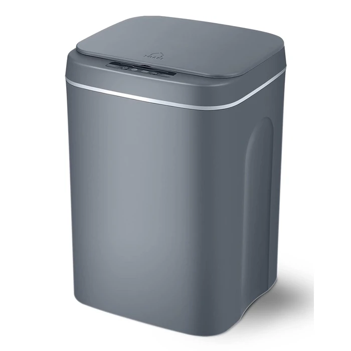 HOME USE κάδος απορριμμάτων HUH-0190 φωτοκύτταρο 14lt γκρι