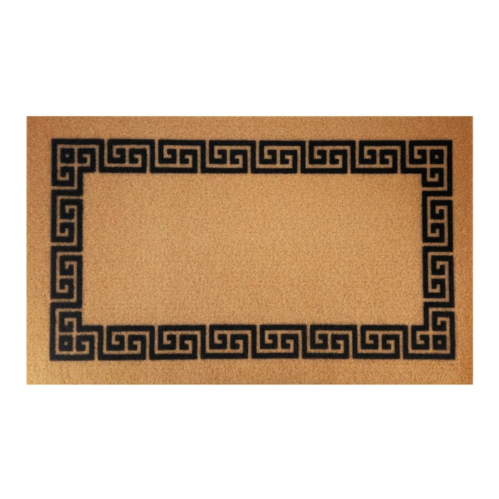 Πατάκι Εισόδου Home Use HUH-0206, Αντιολισθητικό, 75X45Cm, 8Mm Πάχος, Καφέ