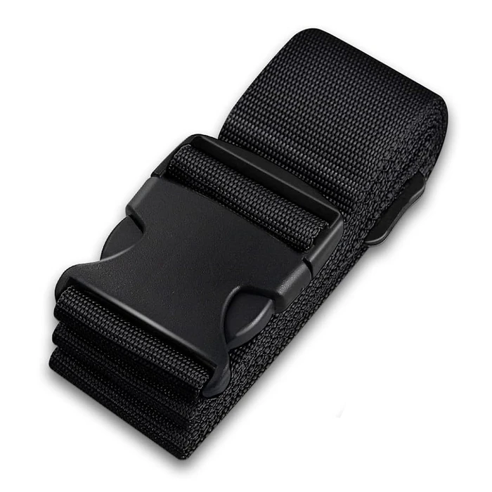 Ιμάντας Βαλίτσας Home Use HUH-0242, Ρυθμιζόμενος, 2M, Μαύρος