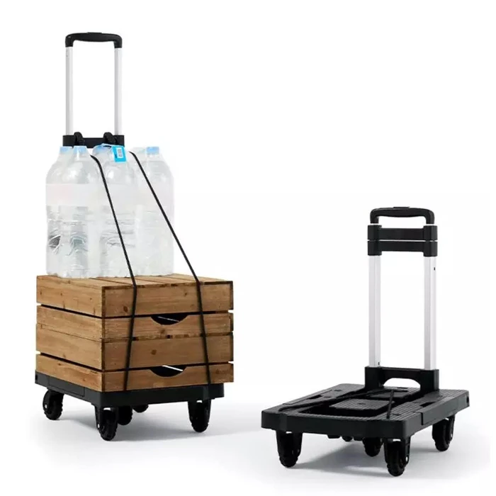 Καρότσι Μεταφοράς Φορτίων Home Use HUH-0247, πτυσσόμενο, έως 120kg, Μαύρο