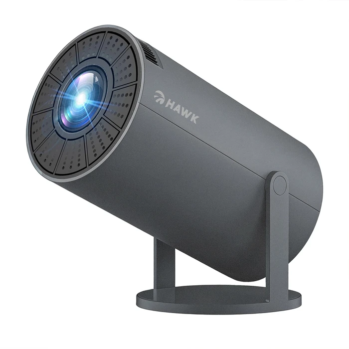 Manta Hawk PJ10 (HWPJ001AGR) Μίνι Προτζέκτορας LCD LED με Wi‑Fi και Ενσωματωμένα Ηχεία
