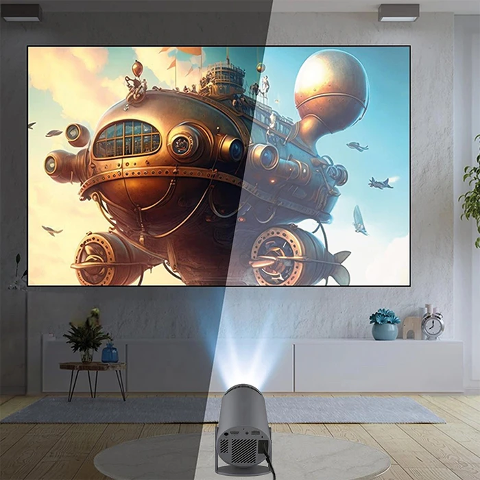 Manta Hawk PJ10 (HWPJ001AGR) Μίνι Προτζέκτορας LCD LED με Wi‑Fi και Ενσωματωμένα Ηχεία