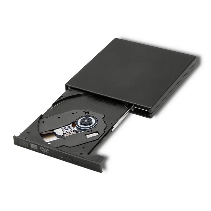 Εξωτερικό DVD Qoltec 51858 DVD-RW recorder |USB 2.0|Black