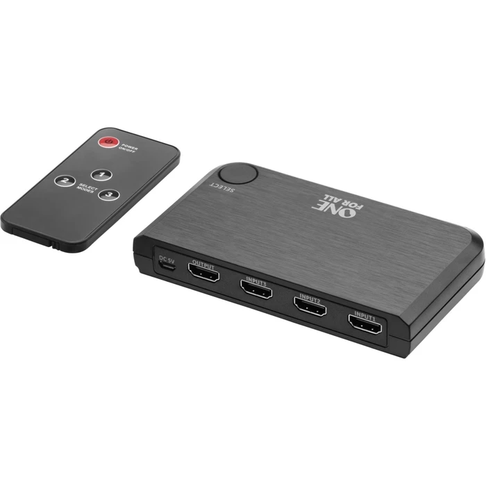 HDMI Switch One for All Smart 4K incl. Remote Control SV 1632