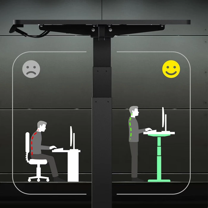 Γραφείο Icy Box Ergonomic Motorised Incl. 140X170Cm and Digital Memory Touch Panel