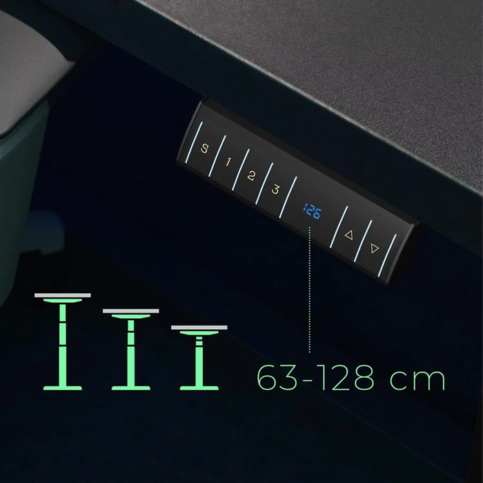 Γραφείο Icy Box Ergonomic Motorised Incl. 140X170Cm and Digital Memory Touch Panel