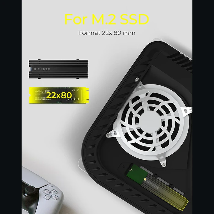 Αξεσουάρ Ψύξης Icy Box M.2 Ssd Heat Sink for Ps5