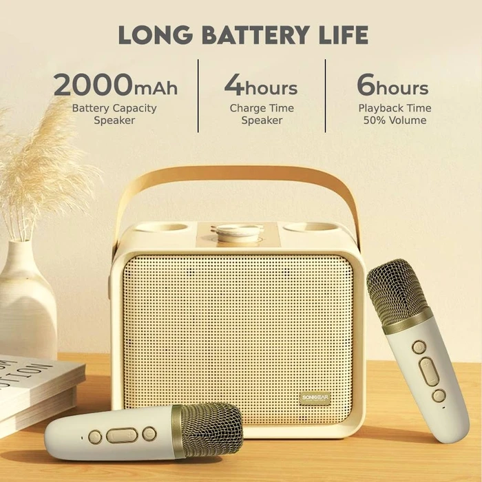 Karaoke Bluetooth Sonicgear Portable Bt5.3 Karaoke Iox K600 Souffle