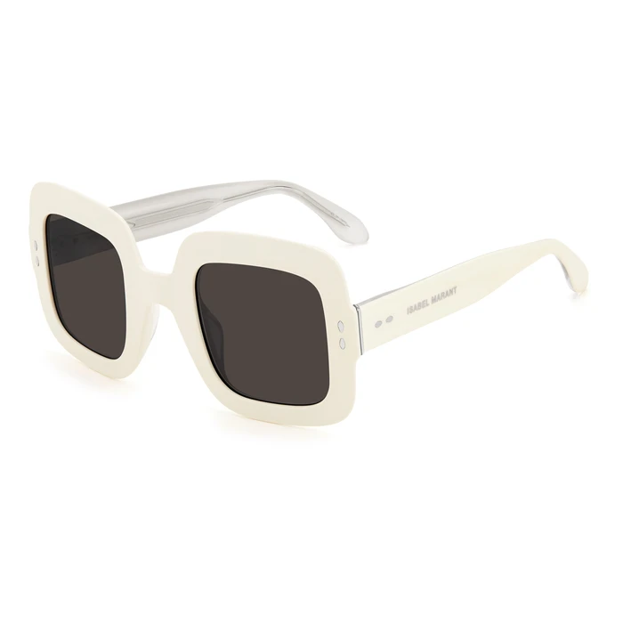 Isabel Marant Women's Sunglasses IM0074GSSZJ - Beige Acetate Frame, Grey Lenses, 49/29/145 mm, Category 3 UV400
