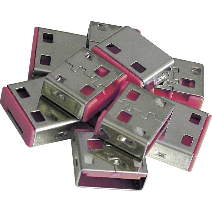 Kλειδαριά Lindy USB Port lock 10xPink for 40450