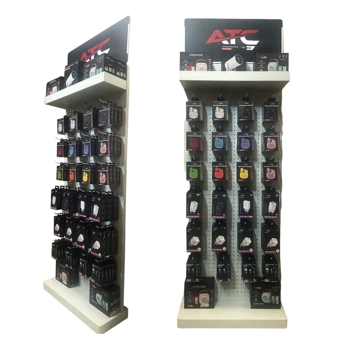 Atc Μεταλλικό Σταντ Δαπέδου 180x60x25