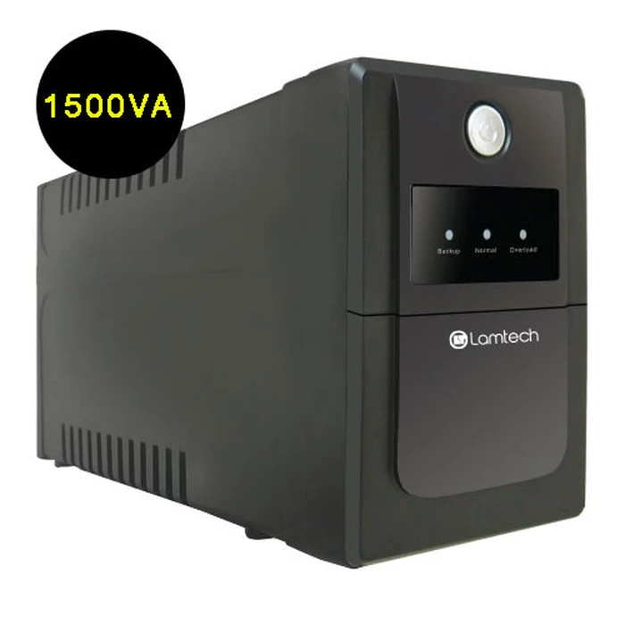 UPS Lamtech with AVR 1500V ,CPU 2x12V9AH,4 SCHUKO SOCKET