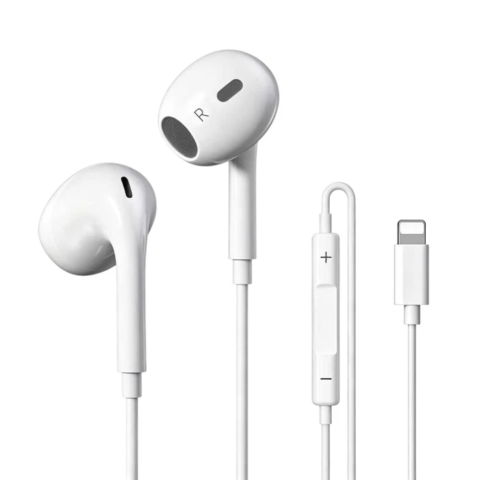 ATC-HFr4 Ενσύρματα Ακουστικά Handsfree Lightning 1.2μ - Atc