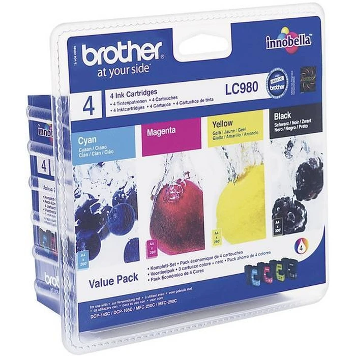 Μελάνι Brother LC-980 Value Pack