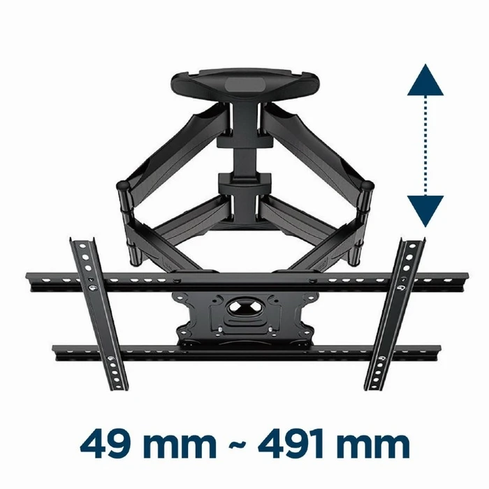 Βάση Τηλεόρασης Gembird FULL MOTION WALL MOUNT 32'-75' 45KG