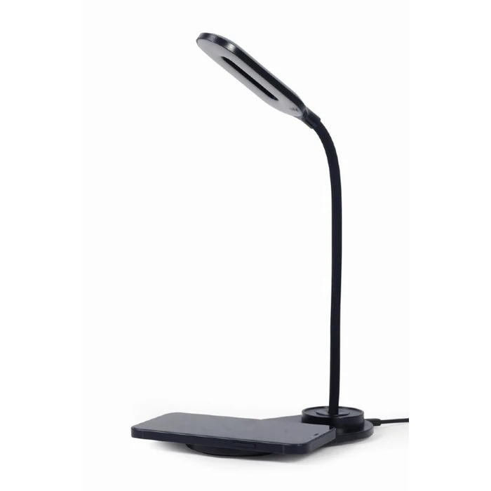 Φωτιστικό Γραφείου LED Gembird With Wireless Charger Black