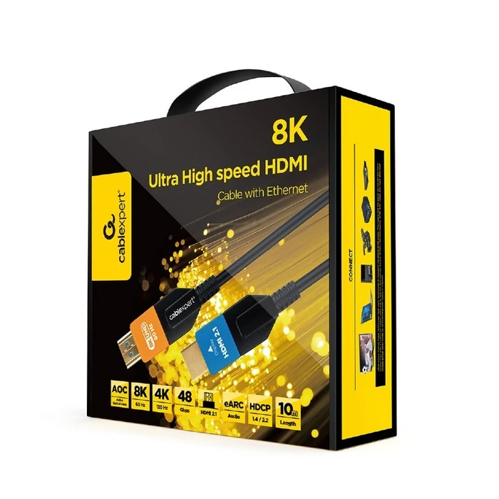 Καλώδιο HDMI Cablexpert ULTRA HIGH SPEED with ETHERNET 'AOC SERIES' 10M