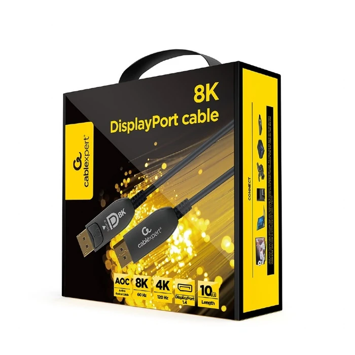 Καλώδιο DisplayPort Cablexpert 8K 'AOC PREMIUM SERIES' 10M