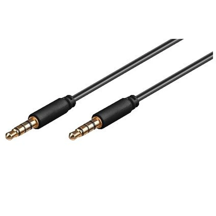 MicroConnect Μετατροπείς Αντάπτορες Καλώδιο προέκτασης ακουστικών και ήχου 3.5 mm Minijack 3 m μαύρο
