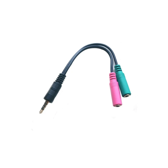 MicroConnect Μετατροπείς - Αντάπτορες Adapter 3.5mm - 2x3.5mm M-F Audio Headset Adaptercable