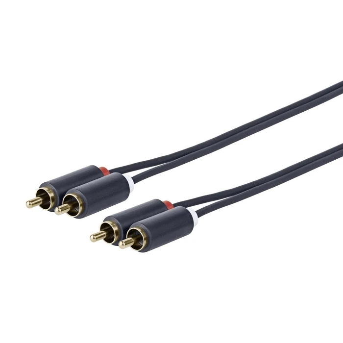 Vivolink Μετατροπείς Αντάπτορες 2 X RCA - 2 X RCA M-M 3m