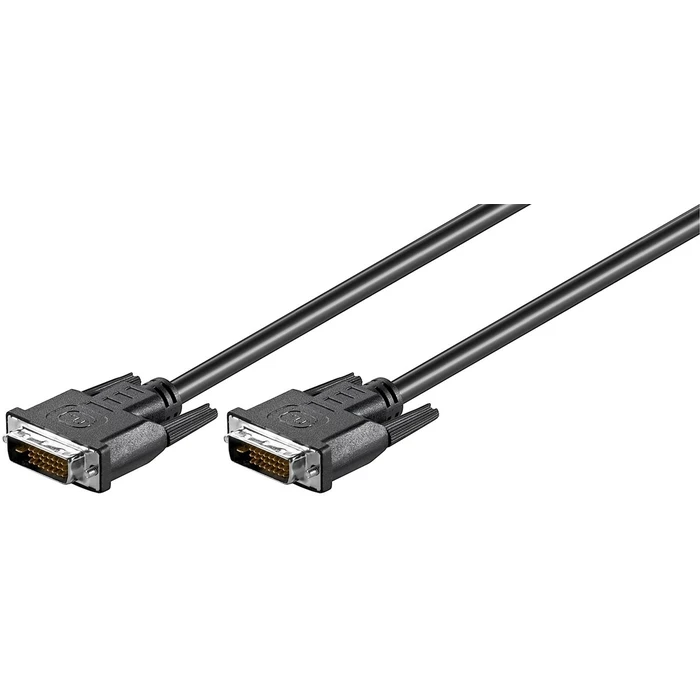 MicroConnect Καλώδια Μετατροπείς DVI D 24 1 pin 1m M M Black Full HD 1080p Dual Link
