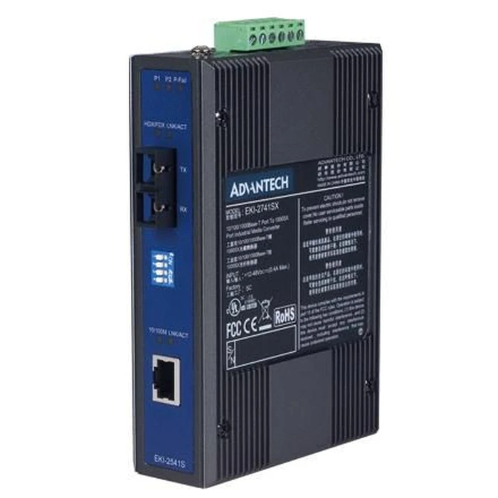 Μετατροπείς Αντάπτορες Ethernet to Single mode fiber media converter