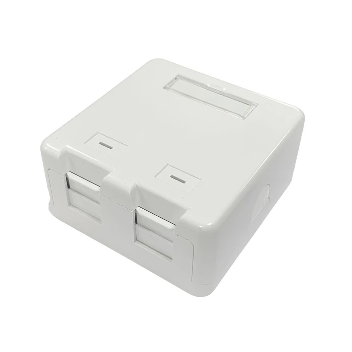 Lanview Επιτοίχιο Κουτί Δικτύου για 2 x RJ45 Jack