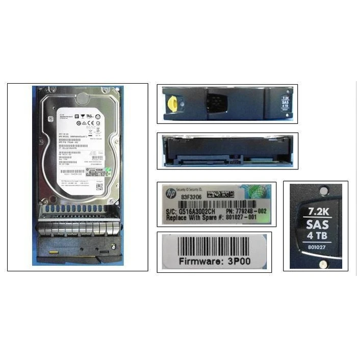 Hewlett Packard Enterprise Σκληρός Δίσκος HDD 4TB SAS 6G NL LFF