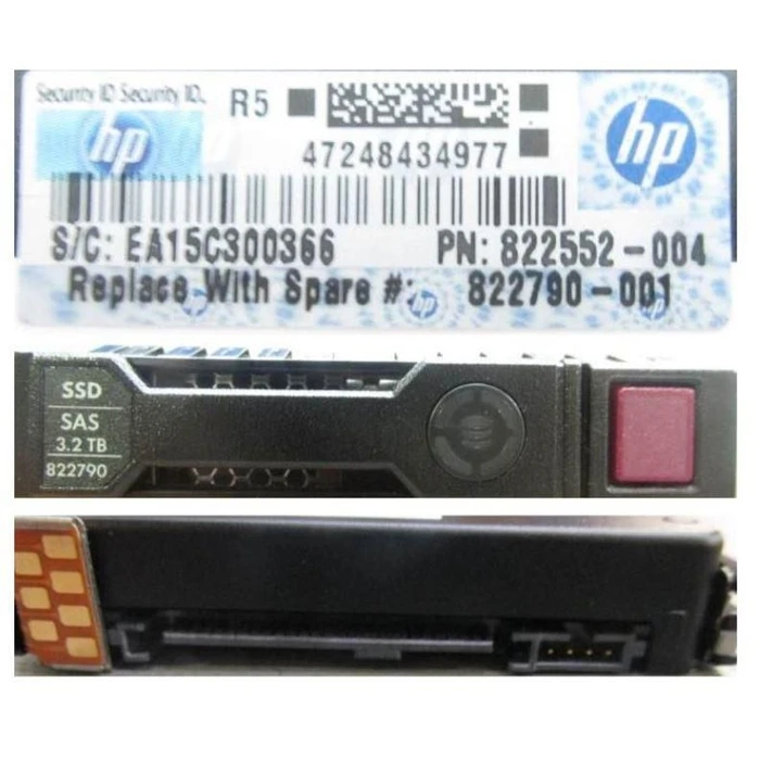HPE Σκληρός Δίσκος SSD 3.2TB 12G 2.5 SAS MU PLP SC