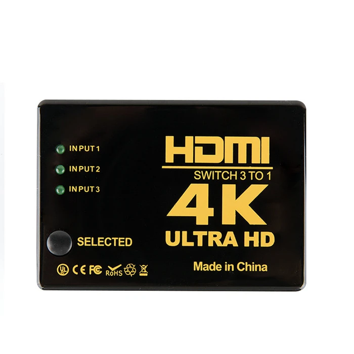 HDMI Switch 3 In / 1 Out 4K x 2K Remote