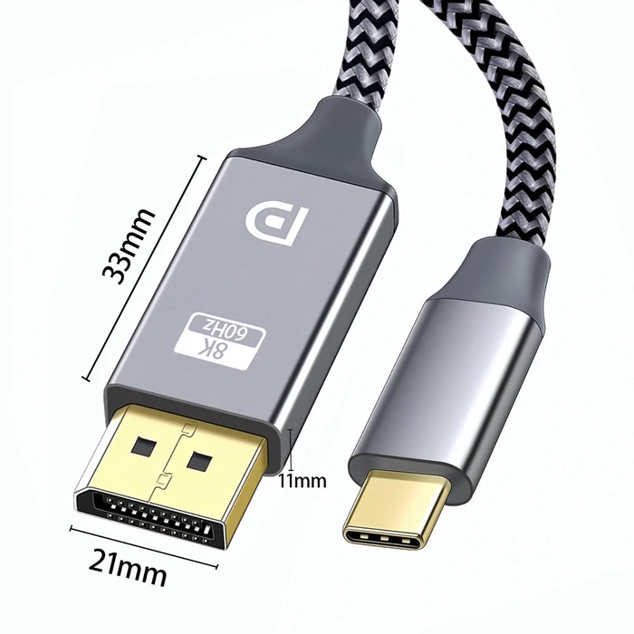Καλώδιο USB ATC Type-C to 8K 60hz DP 1.8m