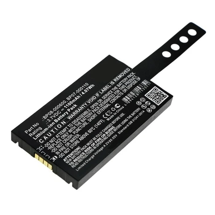 Aftermarket Μπαταρία 4.07Wh Li ion 3.7V 1100mAh Μαύρη για Datalogic