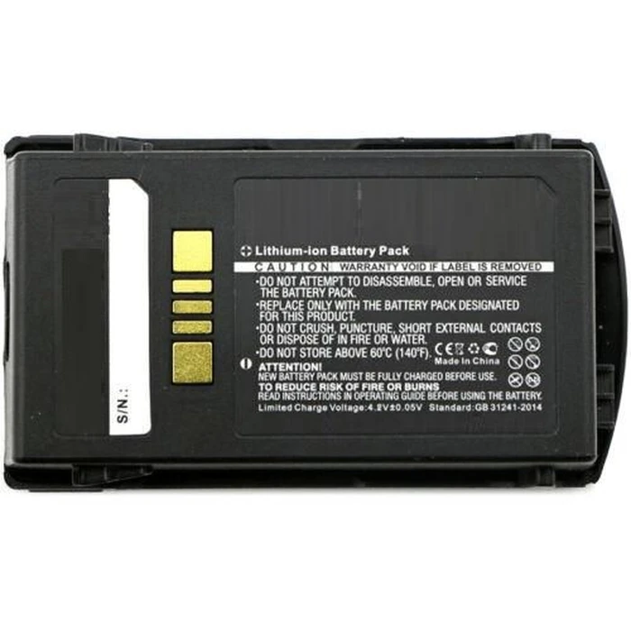 Battery for Zebra CoreParts Battery 9.25Wh Li Polymer 3.7V 2500mAh Black