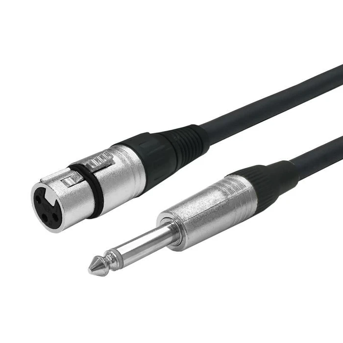Μετατροπείς Αντάπτορες XLR F to Mono Jack 6.35mm Cable 10 meter