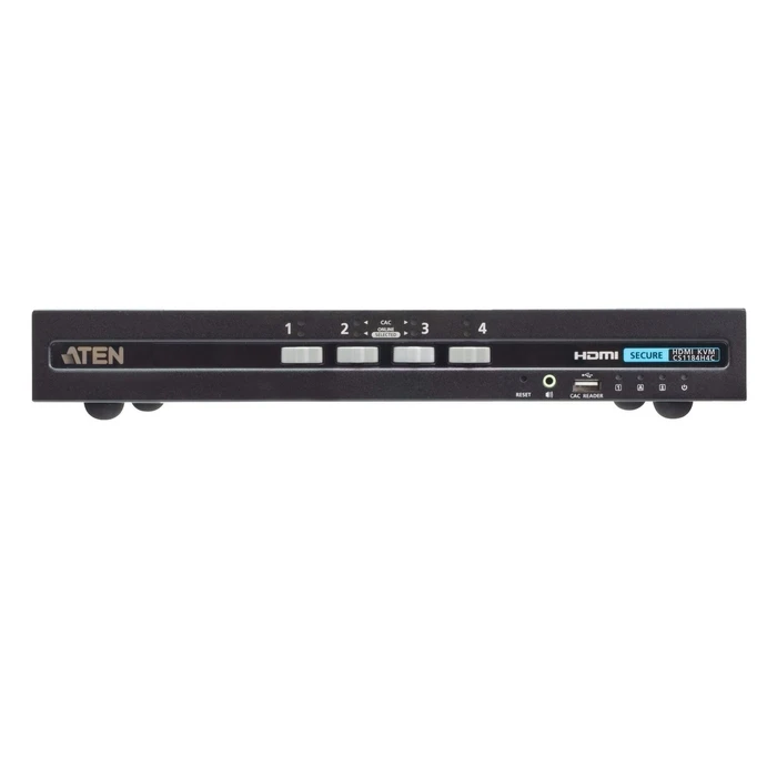 ATEN Μετατροπείς 4-Port USB 4K HDMI Secure KVM Switch with Card Reader