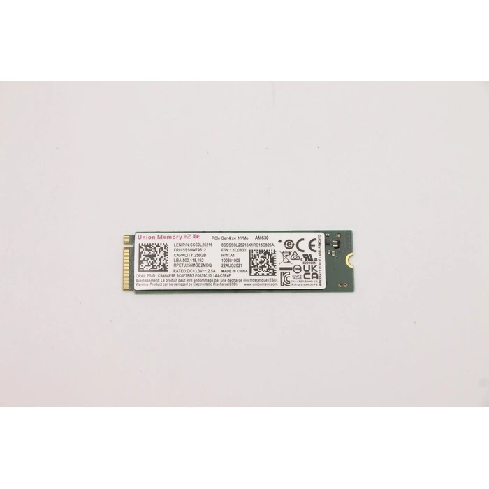 Lenovo Σκληροί Δίσκοι SSD 256GB M.2 2280 PCIe 4.0 NVMe