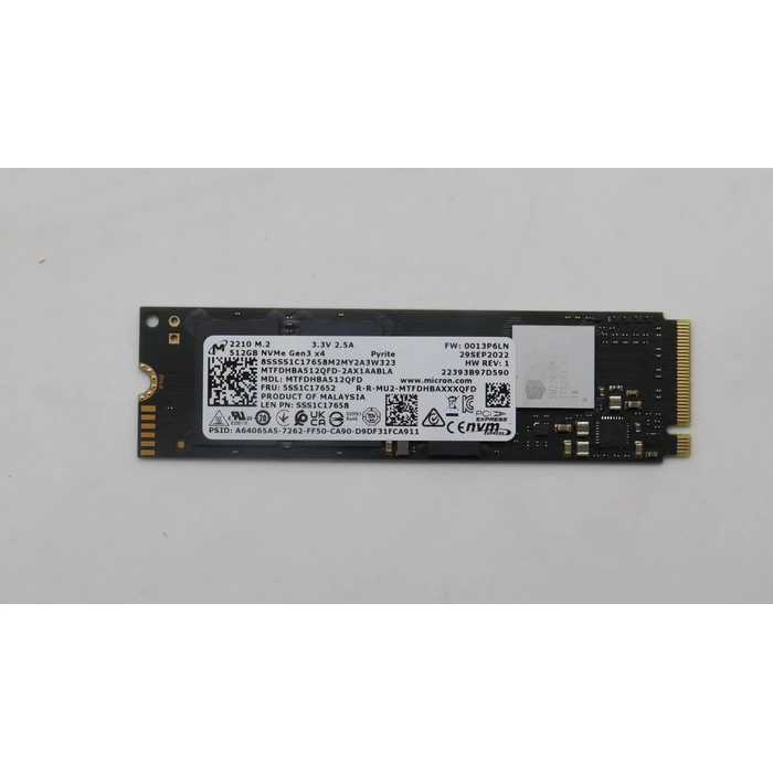 Unknown Brand SSD 512GB M.2 PCIe NVMe QLC
